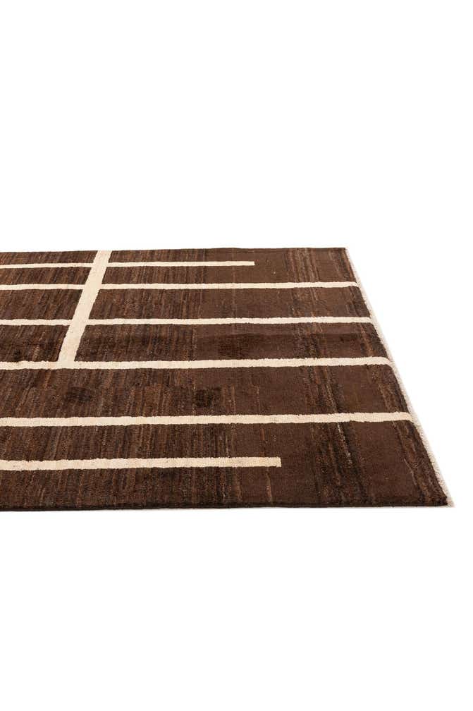 5' 9 x 7' 8 Hand Knotted Modern Ziegler Wool Rug