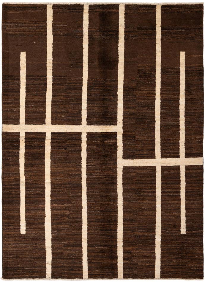 Detail image of 5' 9 x 7' 8 Hand Knotted Modern Ziegler Wool Rug