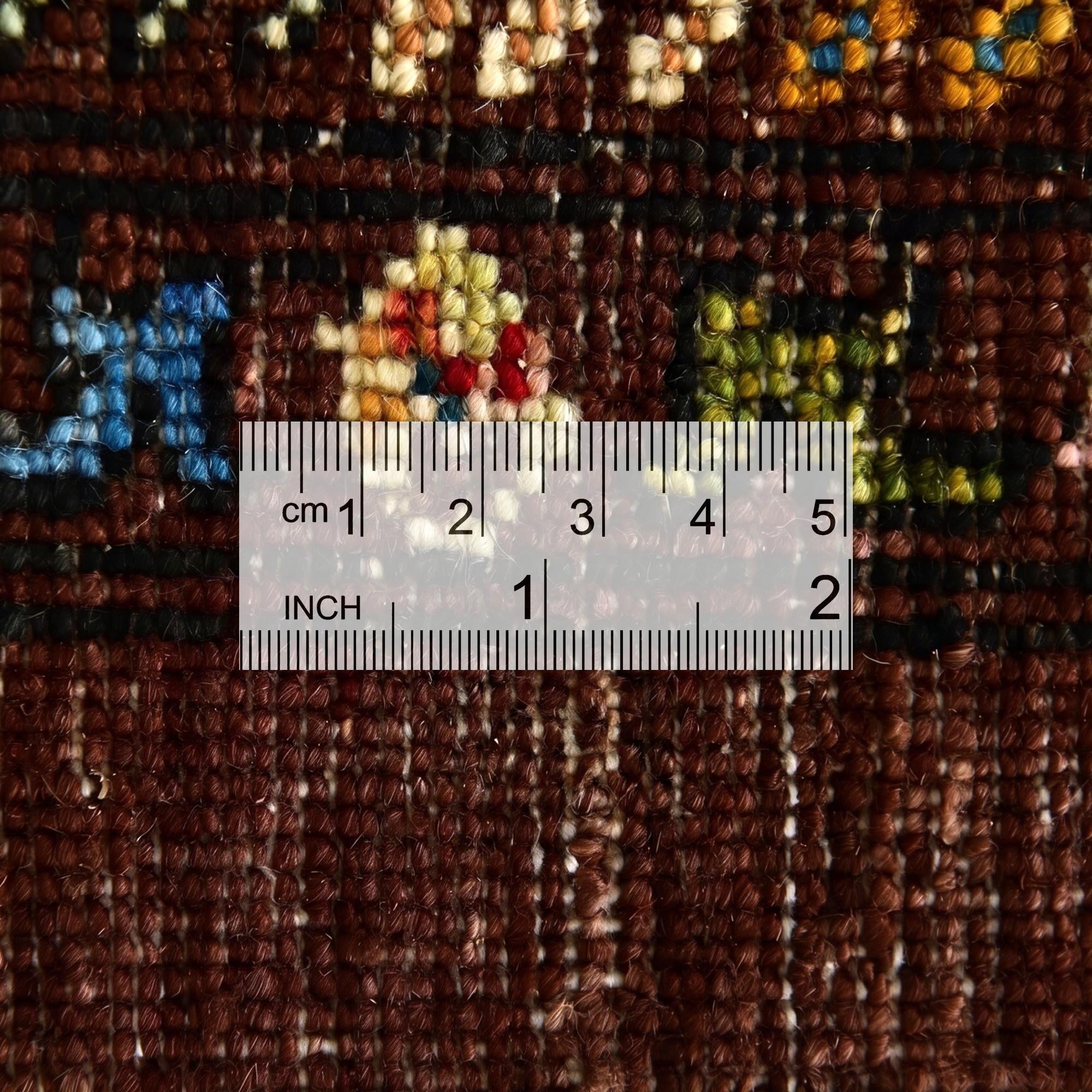 4' 11 x 6' 5 Hand Knotted Modern Ziegler Rug