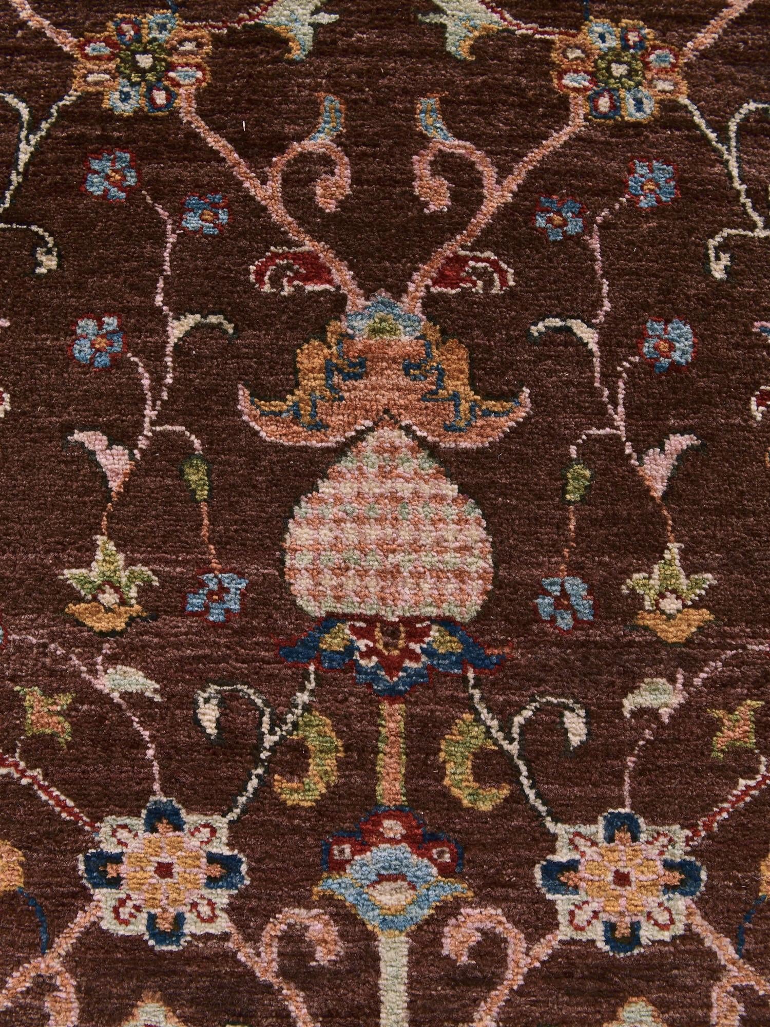 4' 11 x 6' 5 Hand Knotted Modern Ziegler Rug