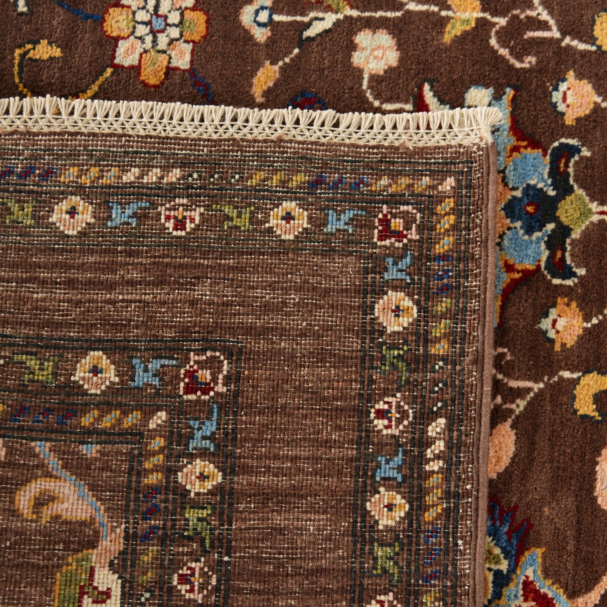 150cm x 195cm Hand Knotted Modern Ziegler Rug
