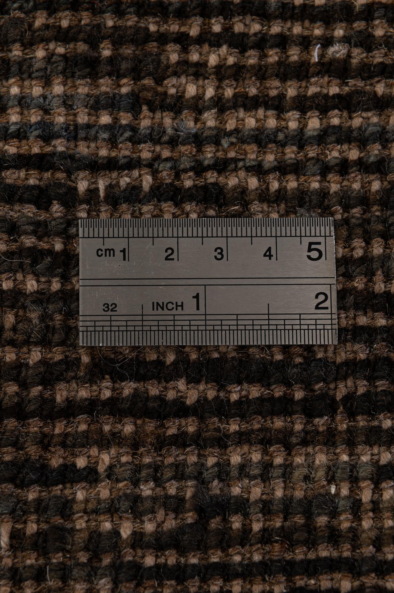 4' 9 x 6' 4 Hand Knotted Moroccan Wool Rug