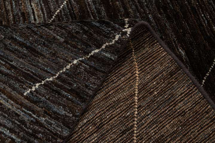 4' 7 x 6' 5 Hand Knotted Moroccan Wool Rug