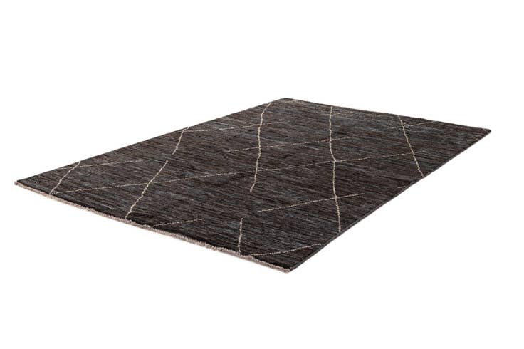 Detail image of 5' x 7' 4 Hand Knotted Moroccan Wool Rug