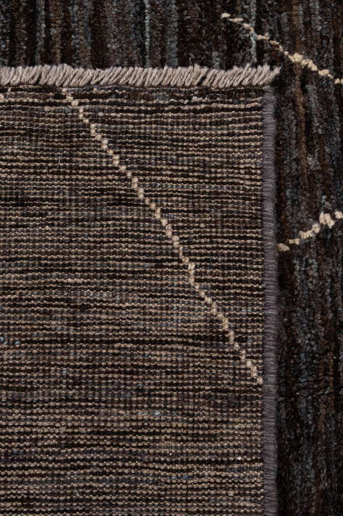 5' x 7' 4 Hand Knotted Moroccan Wool Rug