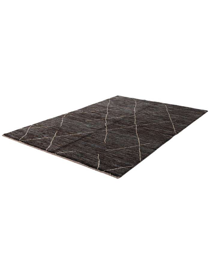 5' x 7' 4 Hand Knotted Moroccan Wool Rug