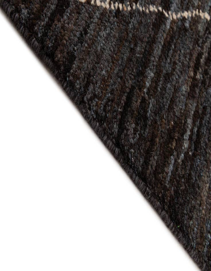 Detail image of 5' 3 x 7' 4 Hand Knotted Moroccan Wool Rug