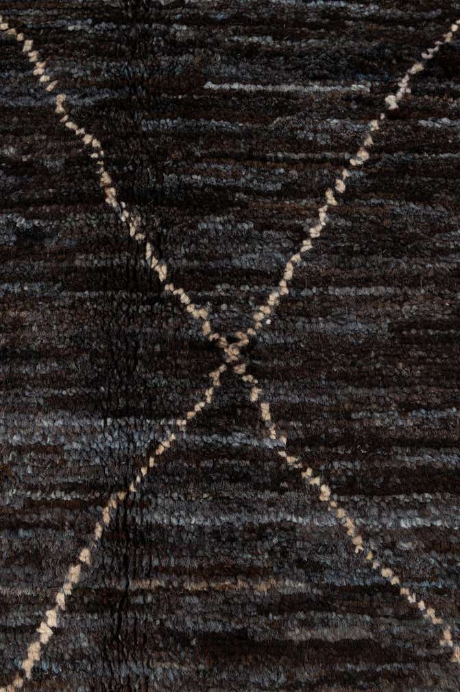 5' 3 x 7' 4 Hand Knotted Moroccan Wool Rug