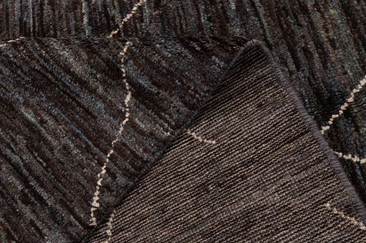 5' 3 x 7' 4 Hand Knotted Moroccan Wool Rug