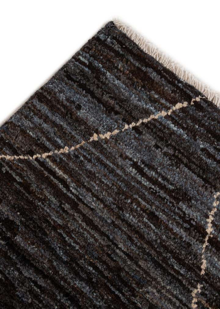 5' 3 x 7' 4 Hand Knotted Moroccan Wool Rug