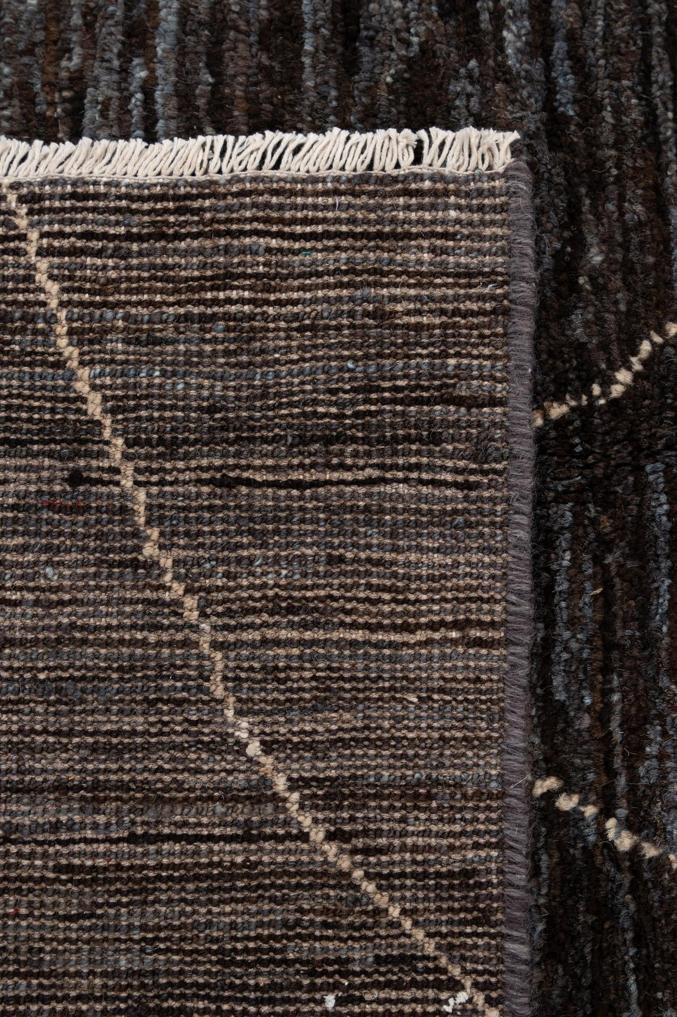 5' 3 x 7' 4 Hand Knotted Moroccan Wool Rug