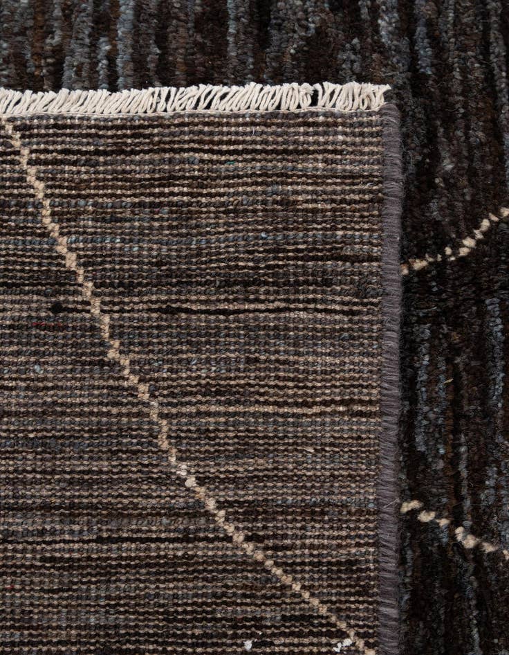 Detail image of 5' 3 x 7' 4  Hand Knotted Moroccan Wool Rug