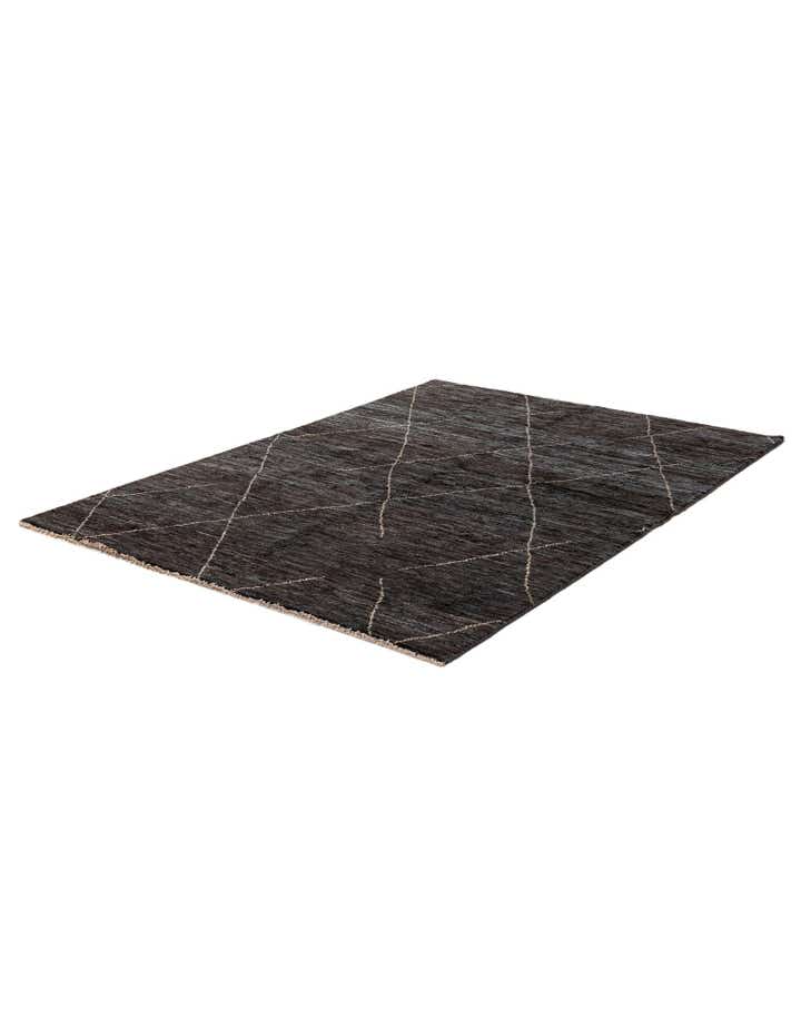 5' 3 x 7' 4 Hand Knotted Moroccan Wool Rug