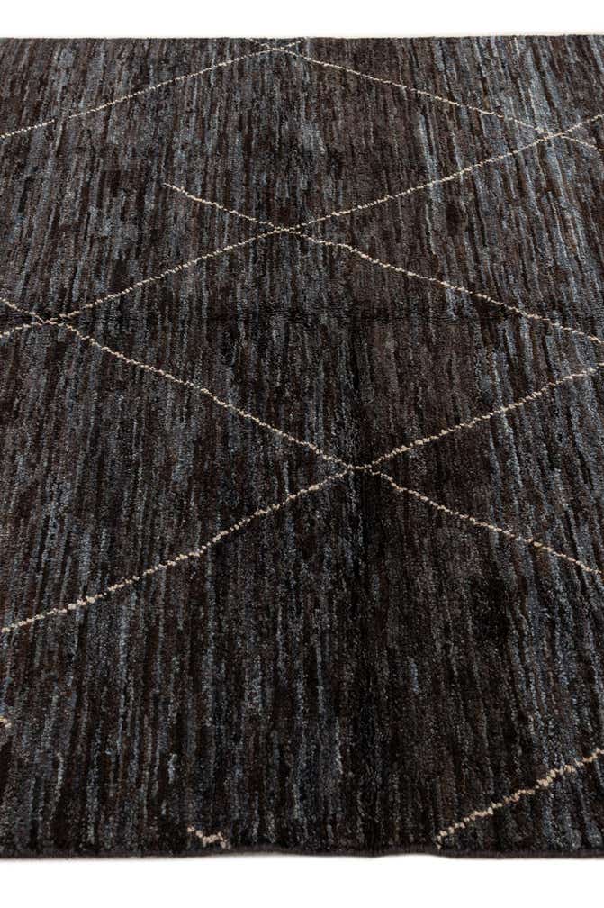 5' 3 x 7' 4 Hand Knotted Moroccan Wool Rug