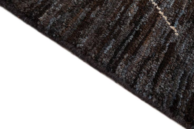 Detail image of 5' 3 x 7' 4 Hand Knotted Moroccan Wool Rug