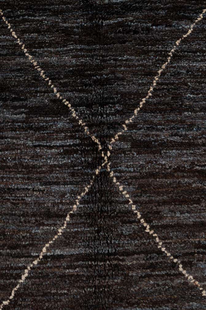 5' 3 x 7' 4 Hand Knotted Moroccan Wool Rug