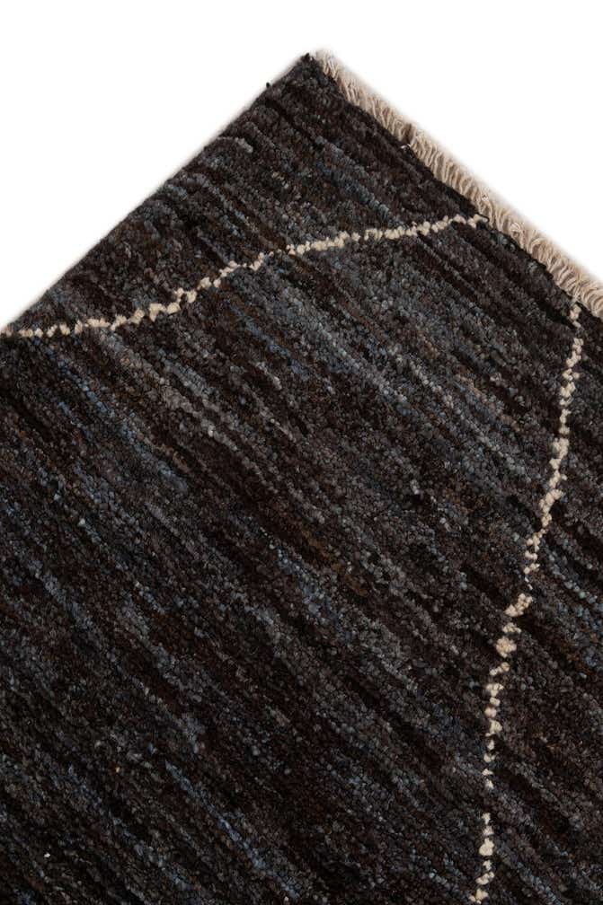 5' 3 x 7' 4 Hand Knotted Moroccan Wool Rug