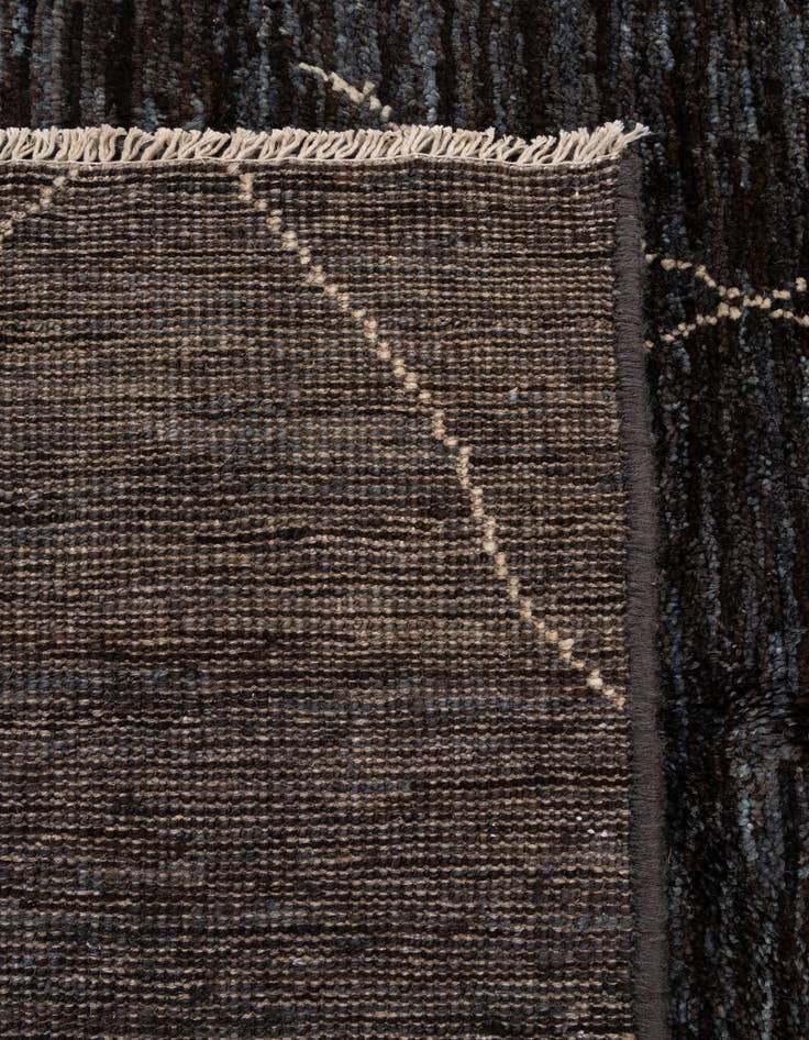 Detail image of 5' 3 x 7' 4  Hand Knotted Moroccan Wool Rug