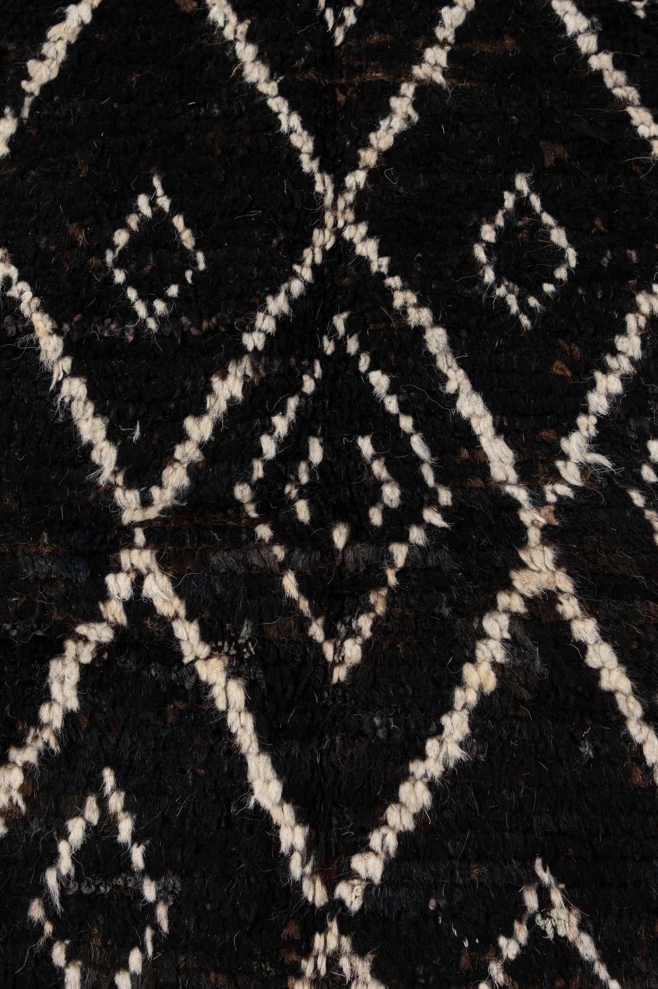5' 4 x 7' 10 Hand Knotted Moroccan Wool Rug