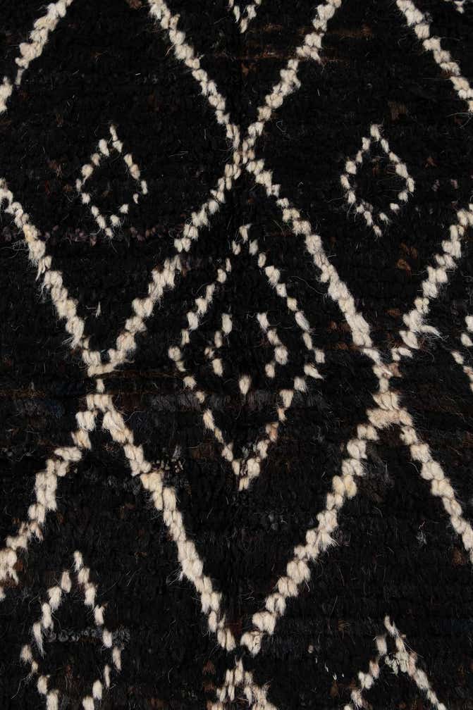 5' 4 x 7' 10 Hand Knotted Moroccan Wool Rug