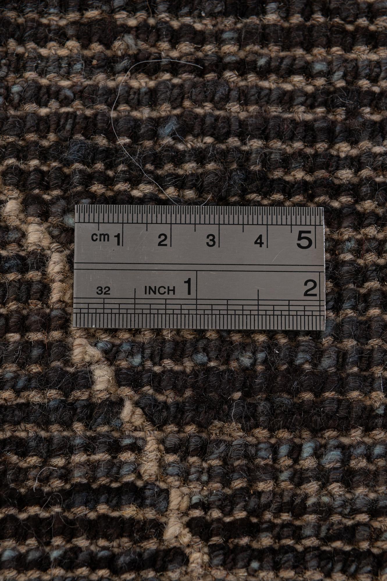 5' 1 x 7' 4 Hand Knotted Moroccan Wool Rug
