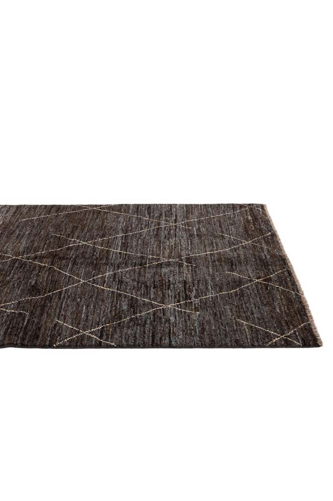 5' 1 x 7' 4 Hand Knotted Moroccan Wool Rug