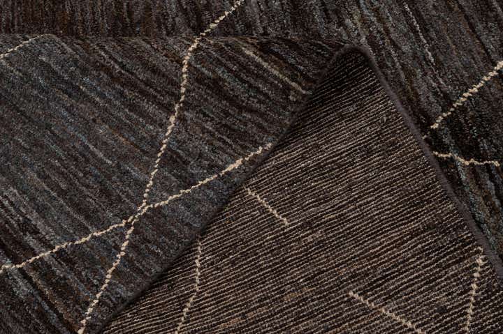 5' 1 x 7' 4 Hand Knotted Moroccan Wool Rug