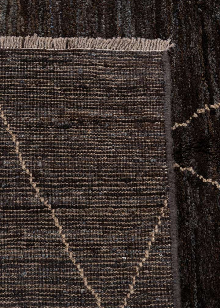 5' 1 x 7' 4 Hand Knotted Moroccan Wool Rug