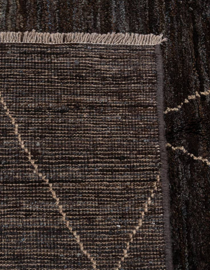 Detail image of 5' 1 x 7' 4  Hand Knotted Moroccan Wool Rug