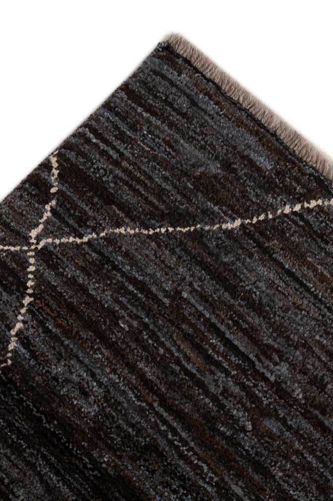 5' 2 x 7' 7 Hand Knotted Moroccan Wool Rug