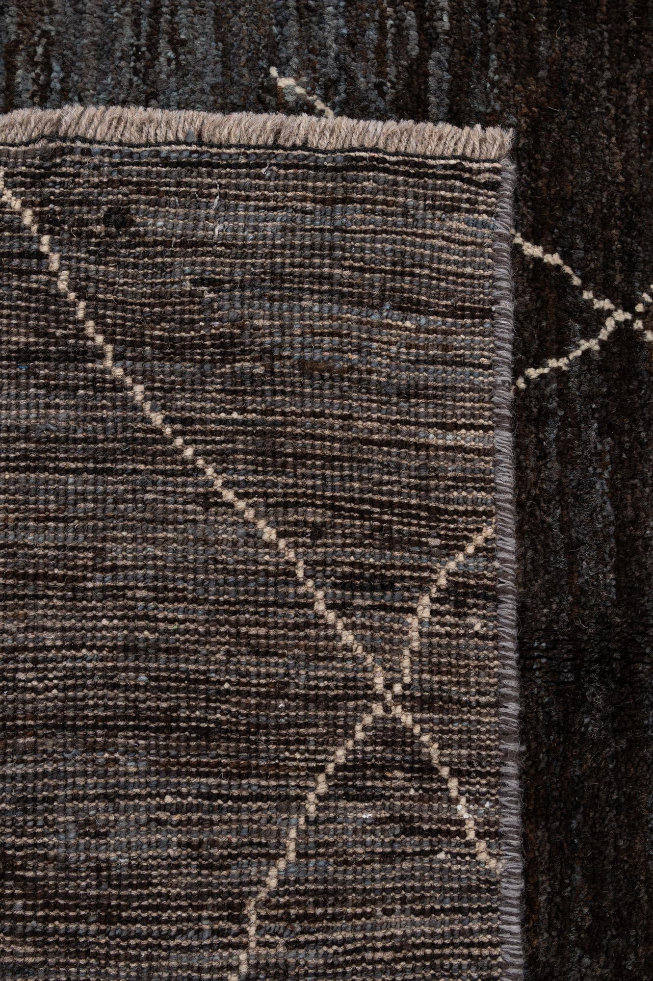 5' 2 x 7' 7 Hand Knotted Moroccan Wool Rug
