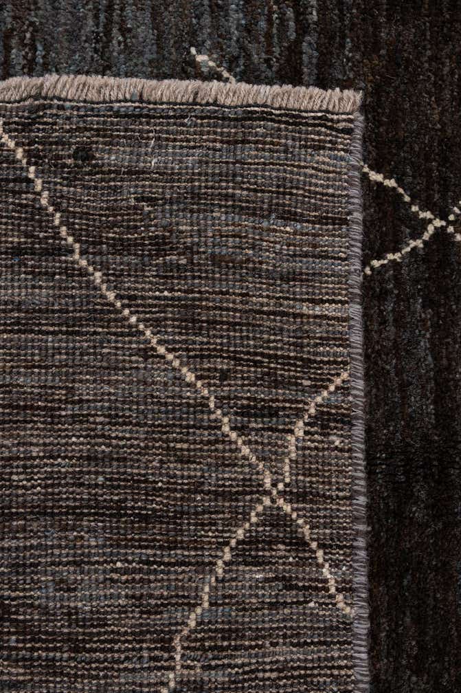 5' 2 x 7' 7 Hand Knotted Moroccan Wool Rug