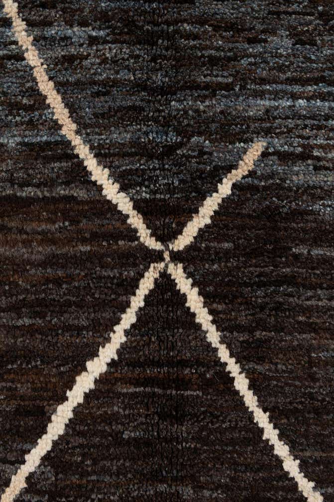 5' 4 x 8' 10 Hand Knotted Moroccan Wool Rug
