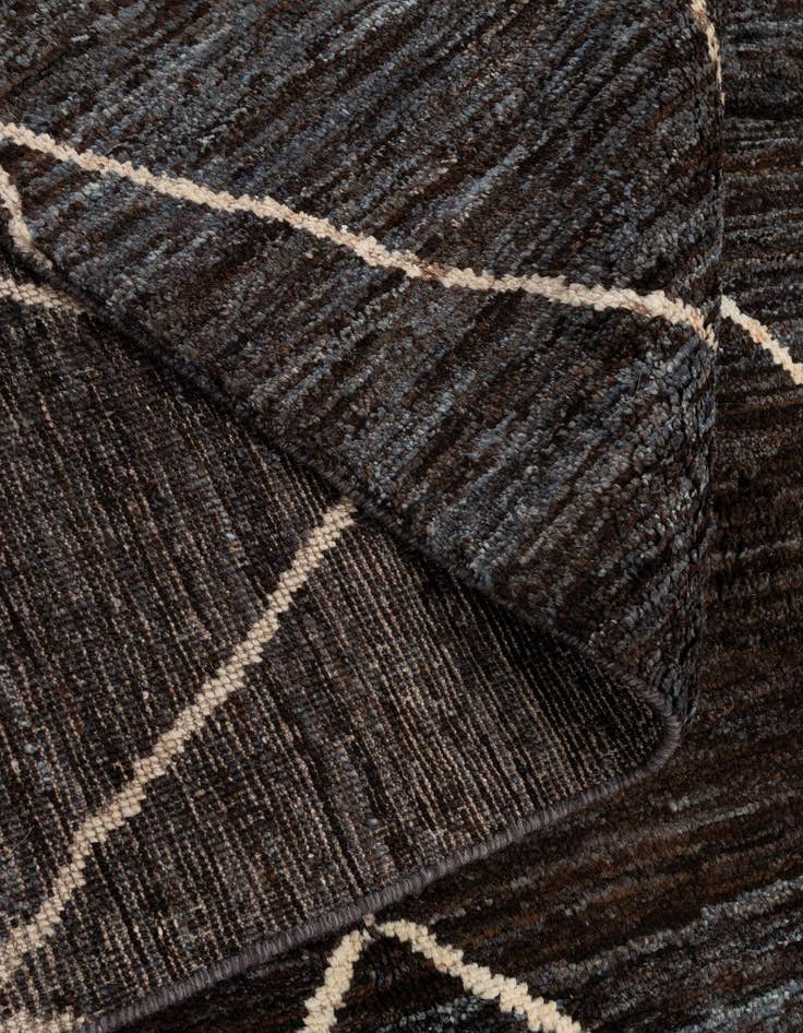 Detail image of 5' 4 x 8' 10  Hand Knotted Moroccan Wool Rug