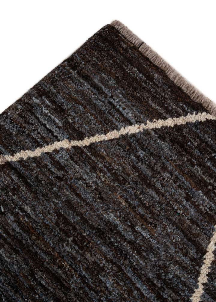 5' 4 x 8' 10 Hand Knotted Moroccan Wool Rug