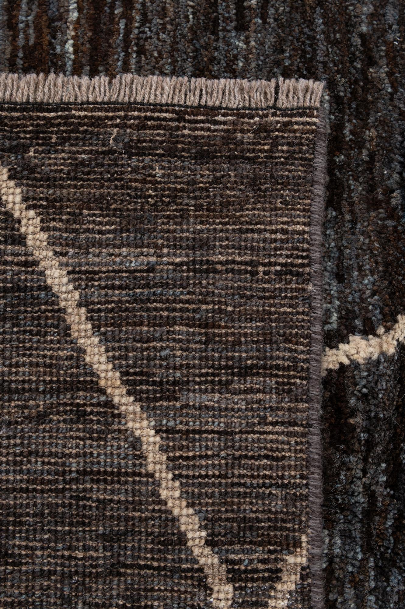 5' 4 x 8' 10 Hand Knotted Moroccan Wool Rug