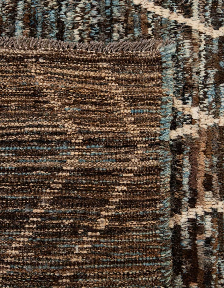 Detail image of 5' 7 x 7' 8  Hand Knotted Moroccan Wool Rug