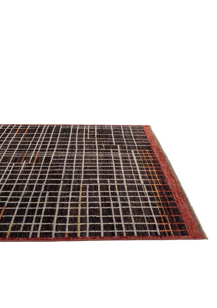 245cm x 285cm Handgeknüpft Marokkanisch Wolle Teppich