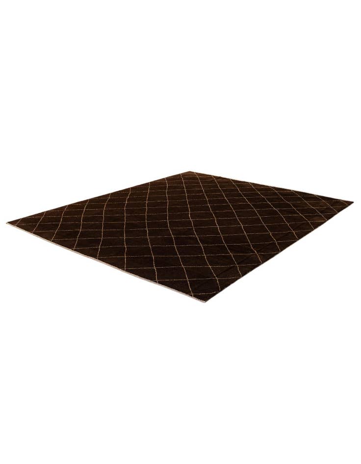 Detail image of 8' 2 x 9' 9 Hand Knotted Moroccan Wool Rug