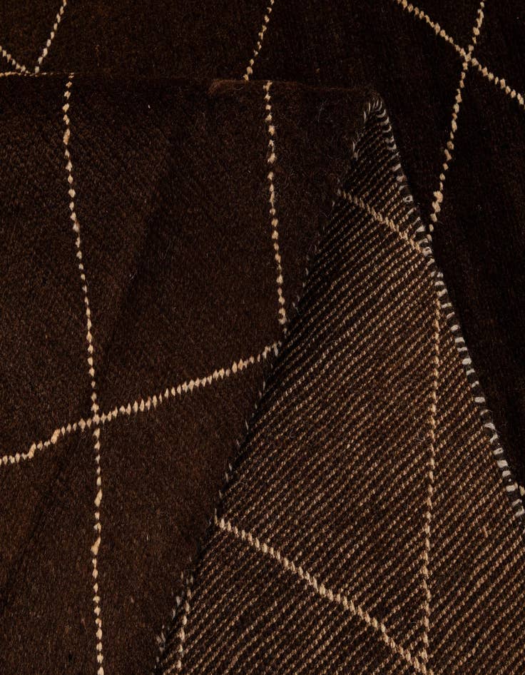 Detail image of 8' 2 x 9' 9  Hand Knotted Moroccan Wool Rug