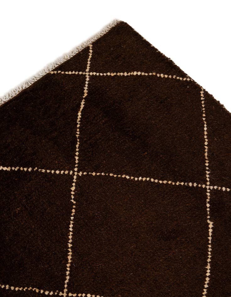 Detail image of 8' 2 x 9' 9  Hand Knotted Moroccan Wool Rug