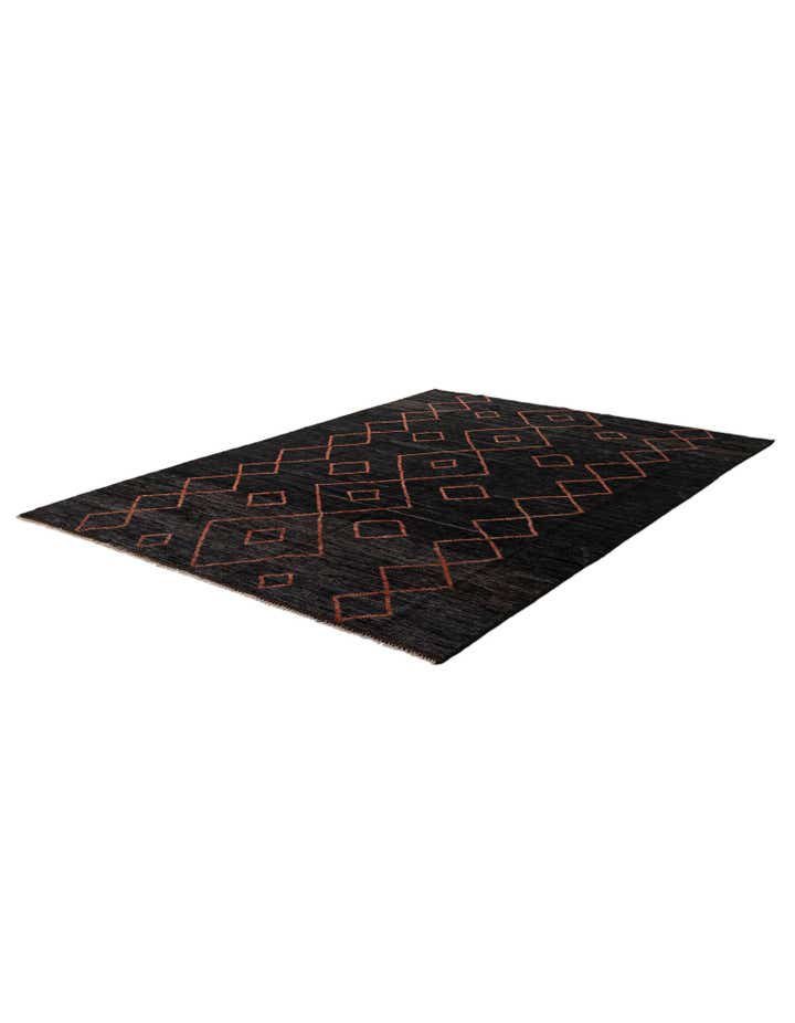 8' 6 x 11' 8 Hand Knotted Moroccan Wool Rug