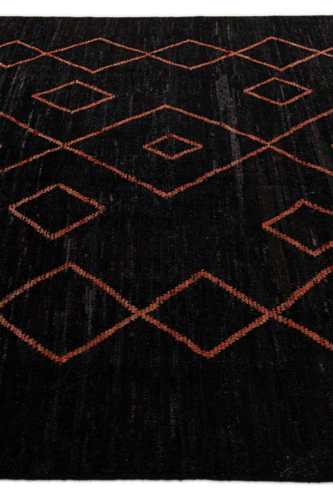 8' 6 x 11' 8 Hand Knotted Moroccan Wool Rug