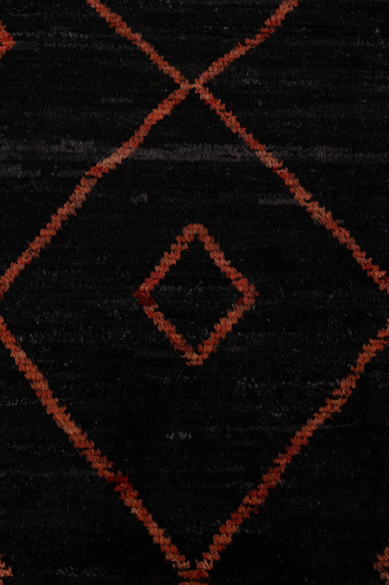 8' 6 x 11' 8 Hand Knotted Moroccan Wool Rug