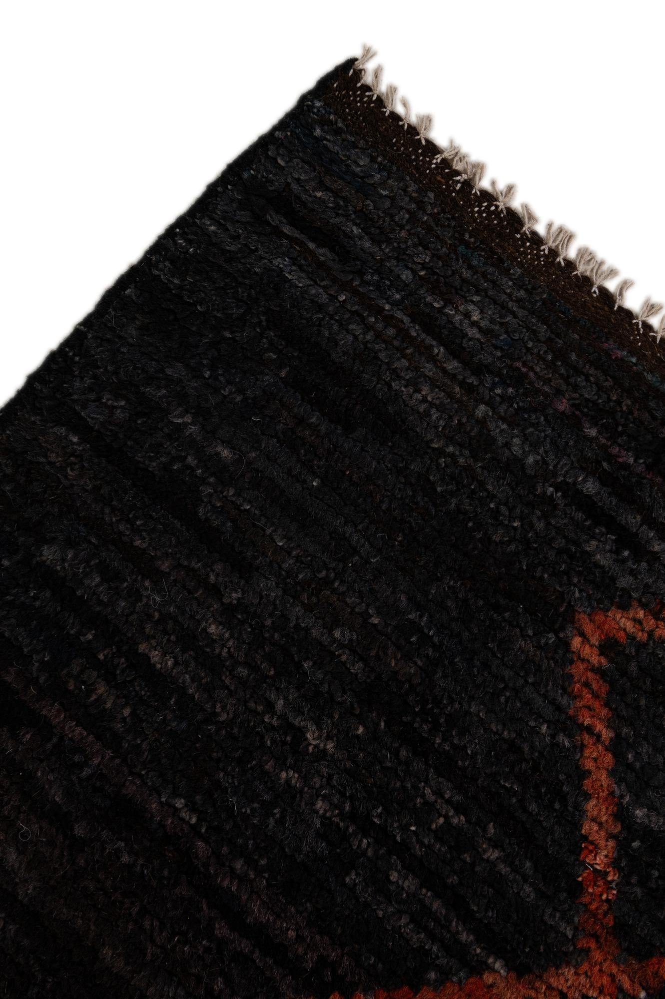 8' 6 x 11' 8 Hand Knotted Moroccan Wool Rug