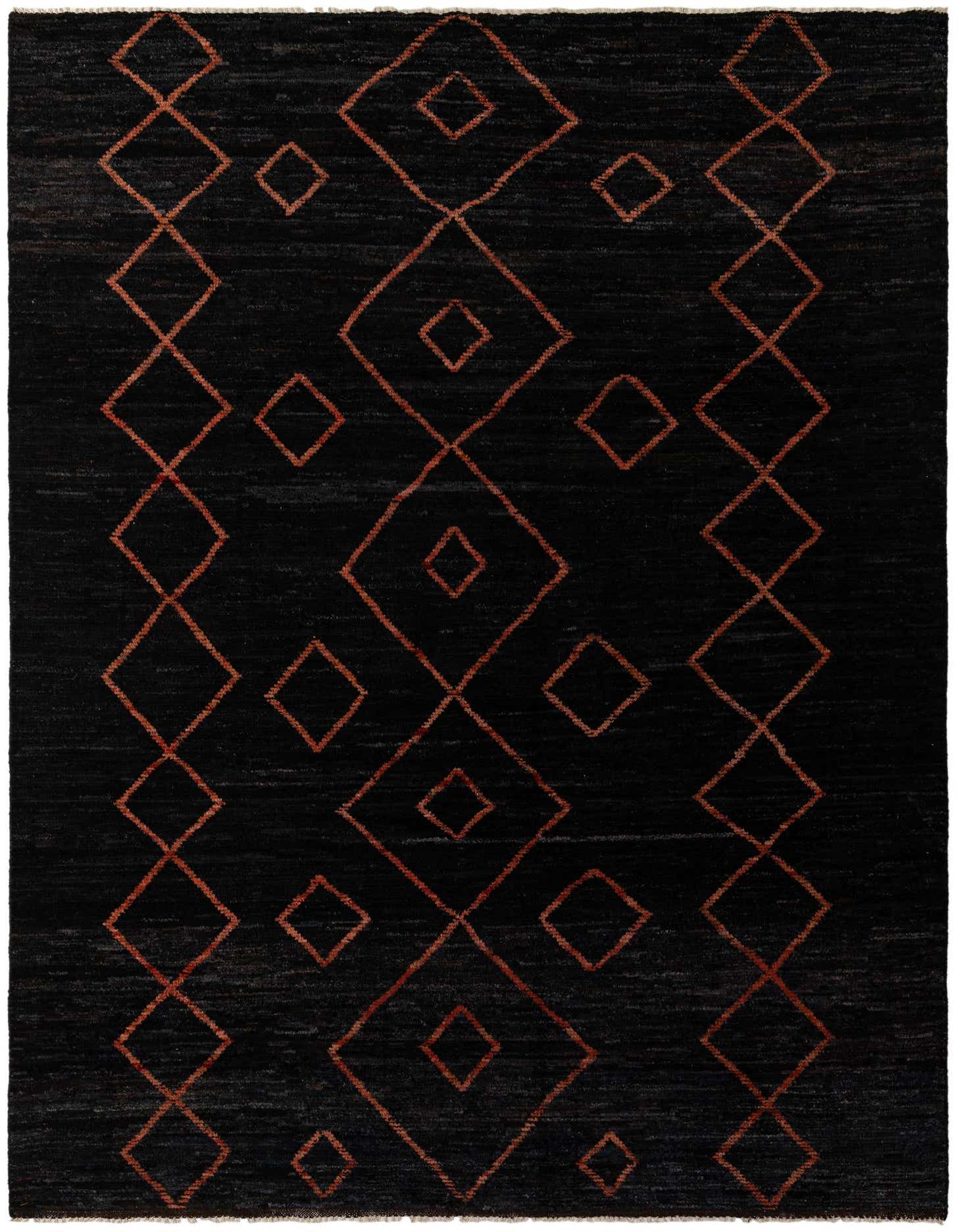 8' 6 x 11' 8 Hand Knotted Moroccan Wool Rug