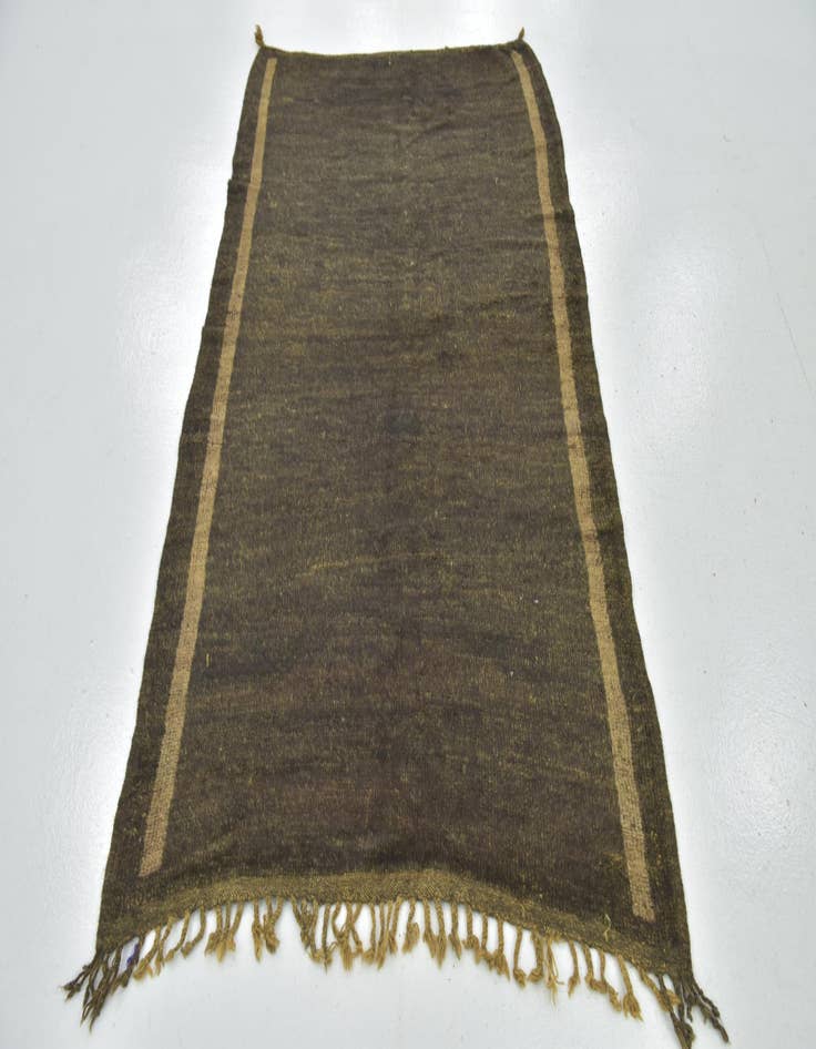 Detail image of 4' x 6' 5 Hand Knotted Moroccan Wool Rug