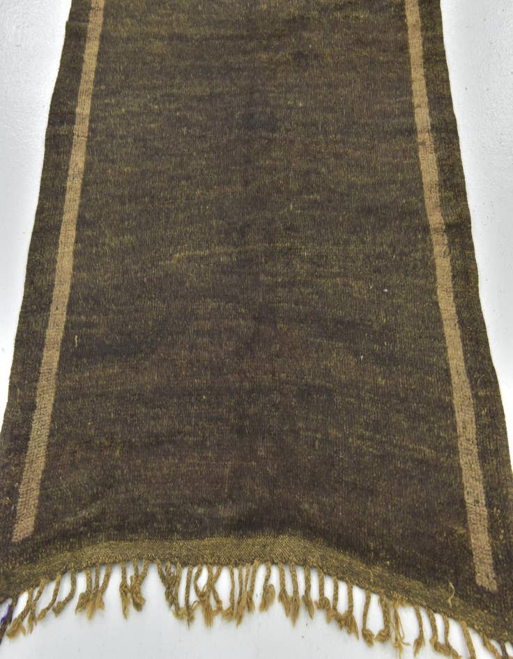 Detail image of 4' x 6' 5 Hand Knotted Moroccan Wool Rug