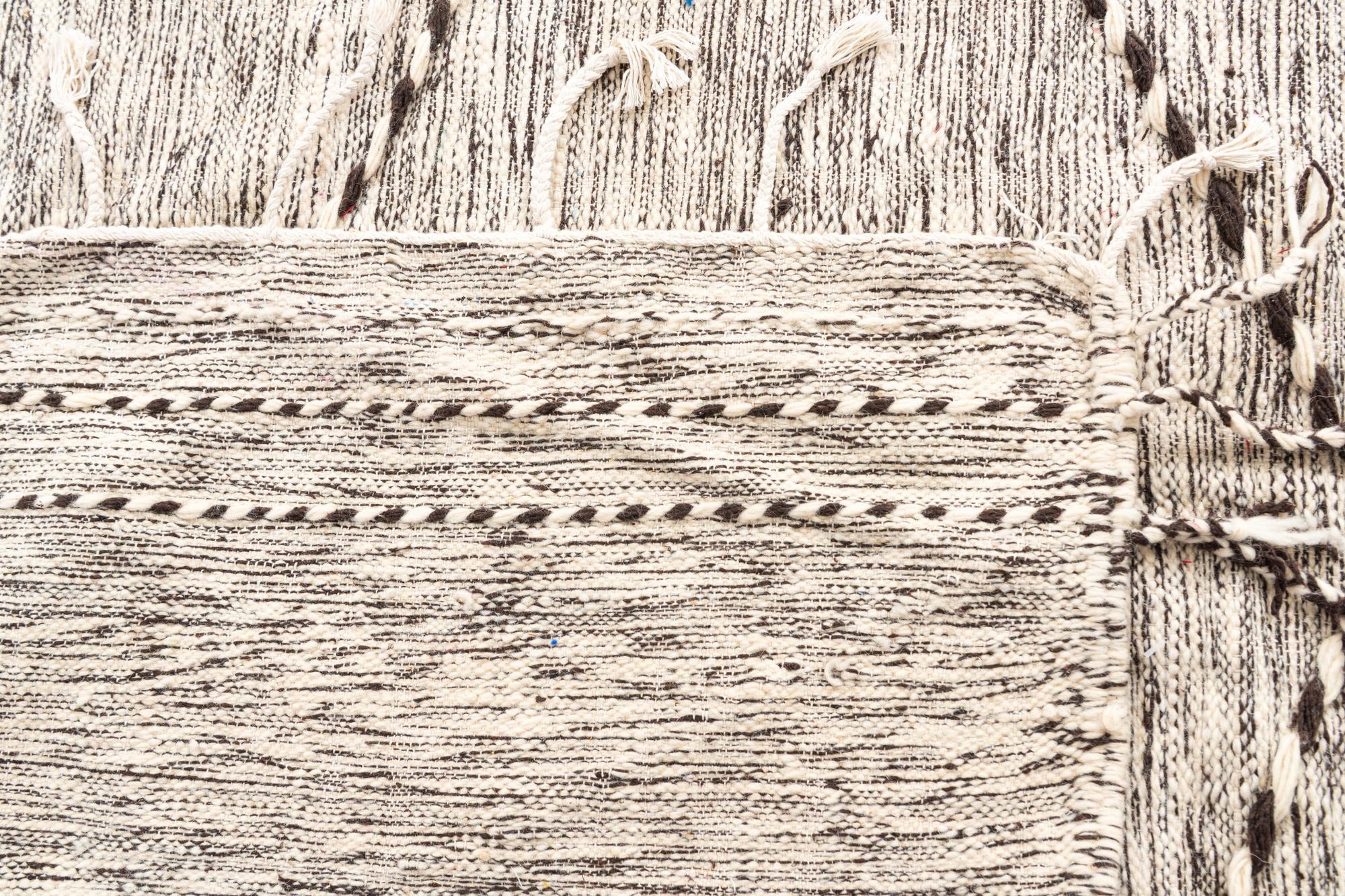 9' 8 x 13' Hand Knotted Moroccan Wool Rug