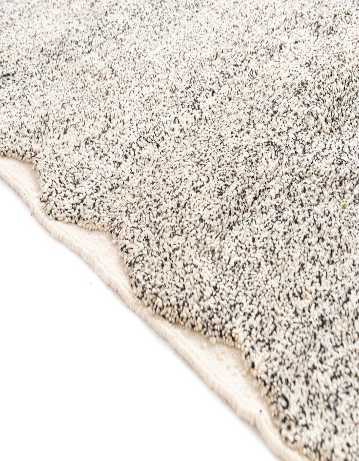 Detail image of 6' 7 x 10'  Hand Knotted Moroccan Wool Rug